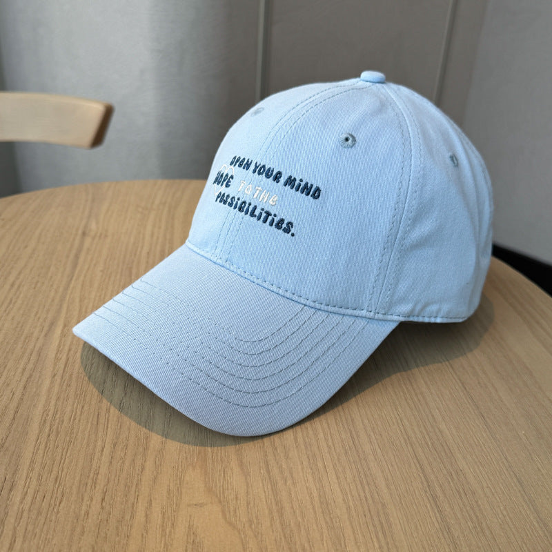 Women's Embroidered Inspirational Baseball Cap Bowlift