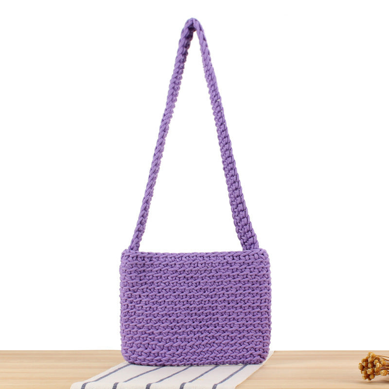 Handmade Macrame Shoulder Bag Bowlift