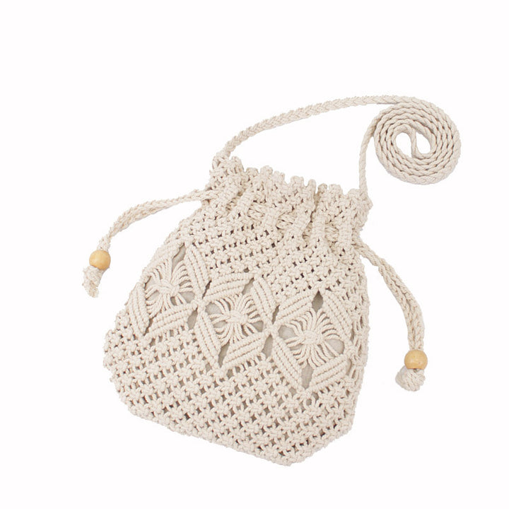 Hand-knotted macrame bag Bowlift