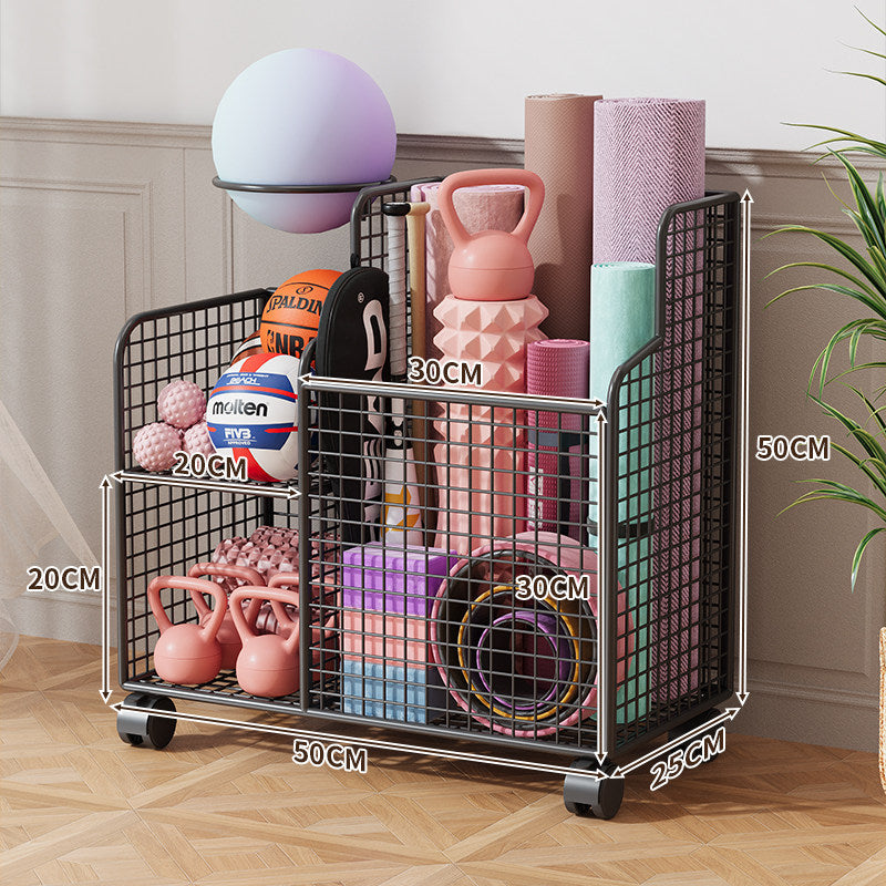 Multi-Tiered Fitness Equipment Organizer Bowlift