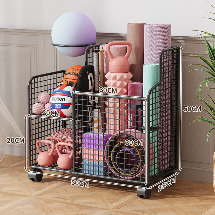 Multi-Tiered Fitness Equipment Organizer Bowlift