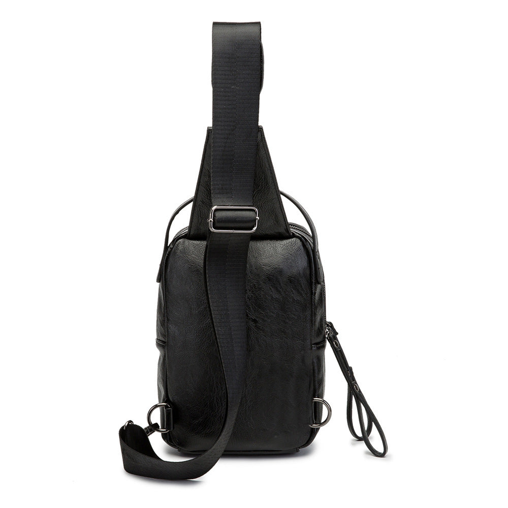 Compact Shoulder Bag Made of High-Quality Leather Bowlift