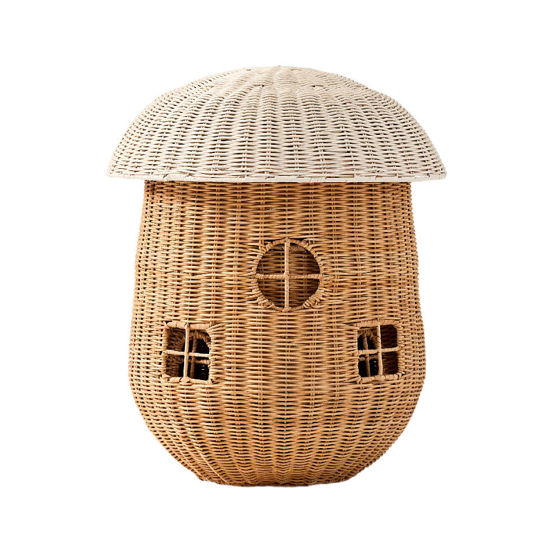 Decorative Woven Pet Home Bowlift
