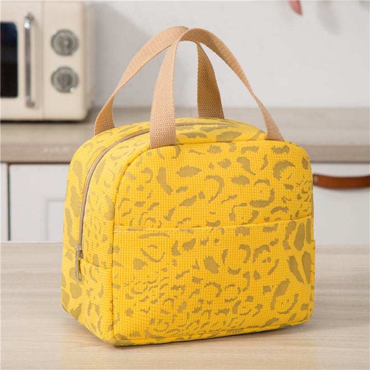 Insulated Lunch Box with Stylish Print Bowlift