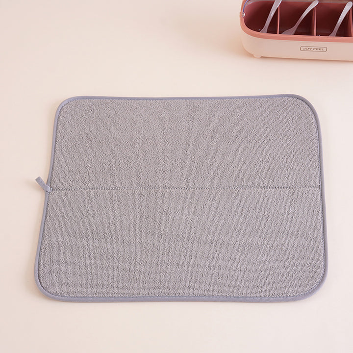 Ultra-Absorbent Microfiber Drying Mat Bowlift