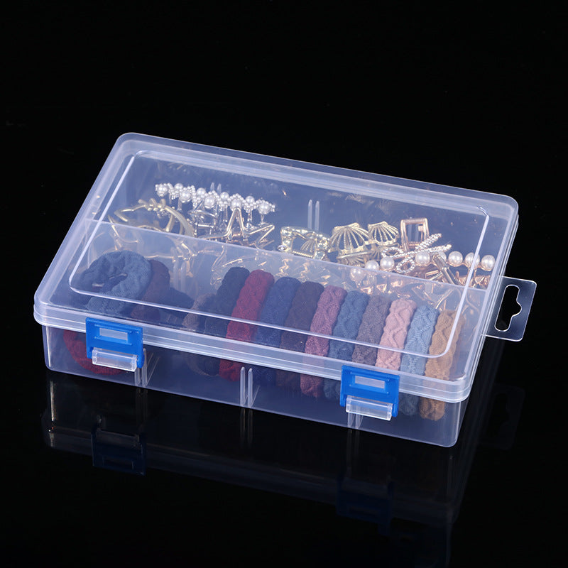 Multi-Divisional Clear Craft Storage Box Bowlift
