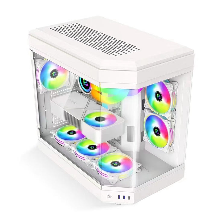 Advanced Transparent Gaming PC Case Bowlift