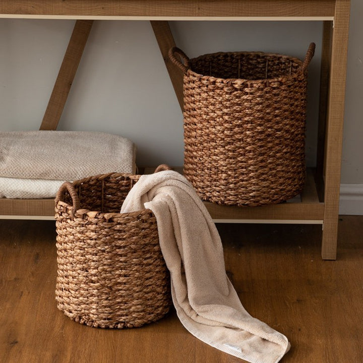 Round Woven Storage Bin Bowlift