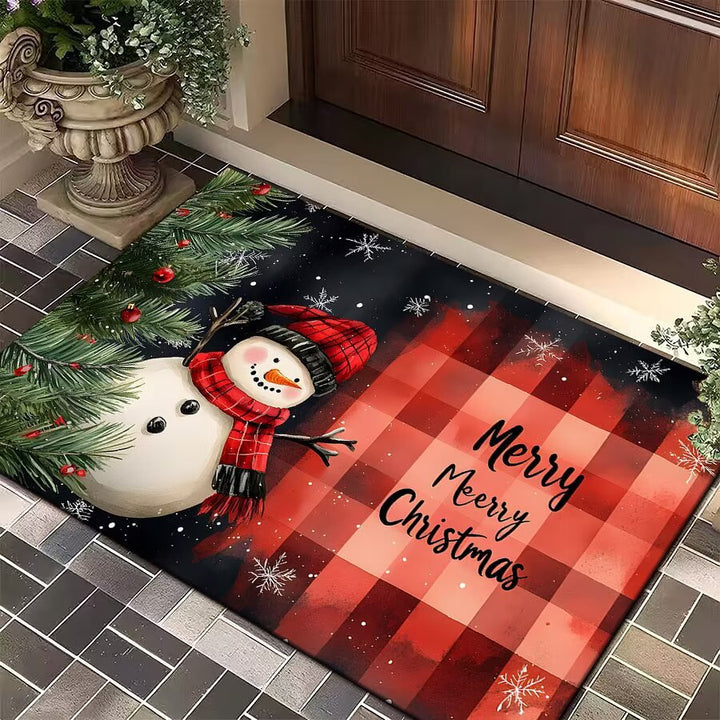 Festive Christmas Welcome Mat Bowlift