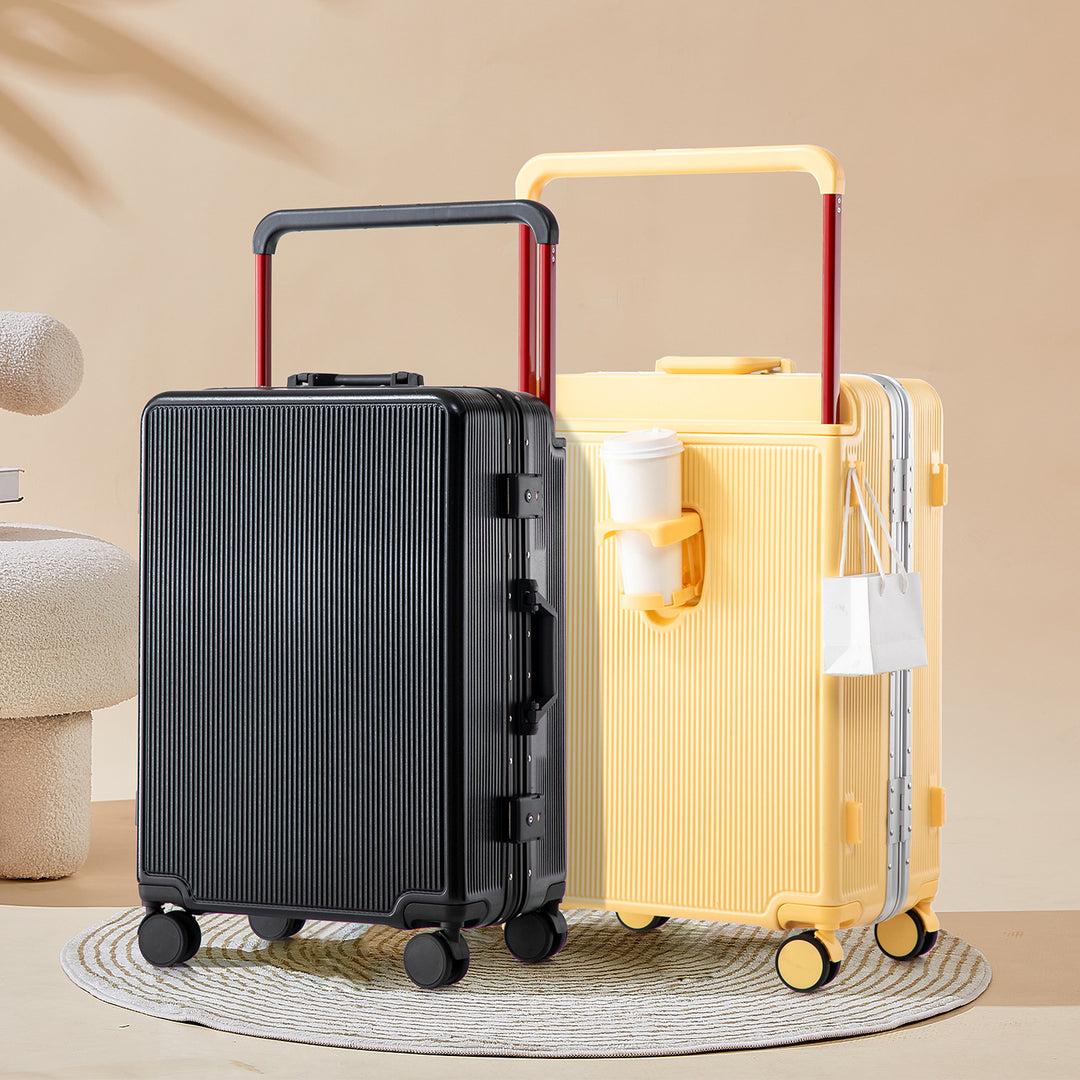 Compact Rolling Cabin Suitcase Bowlift