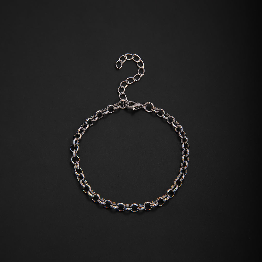 Textured Chain Link Bracelet Bowlift
