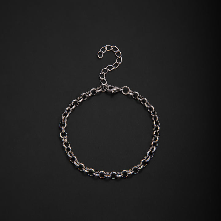 Textured Chain Link Bracelet Bowlift