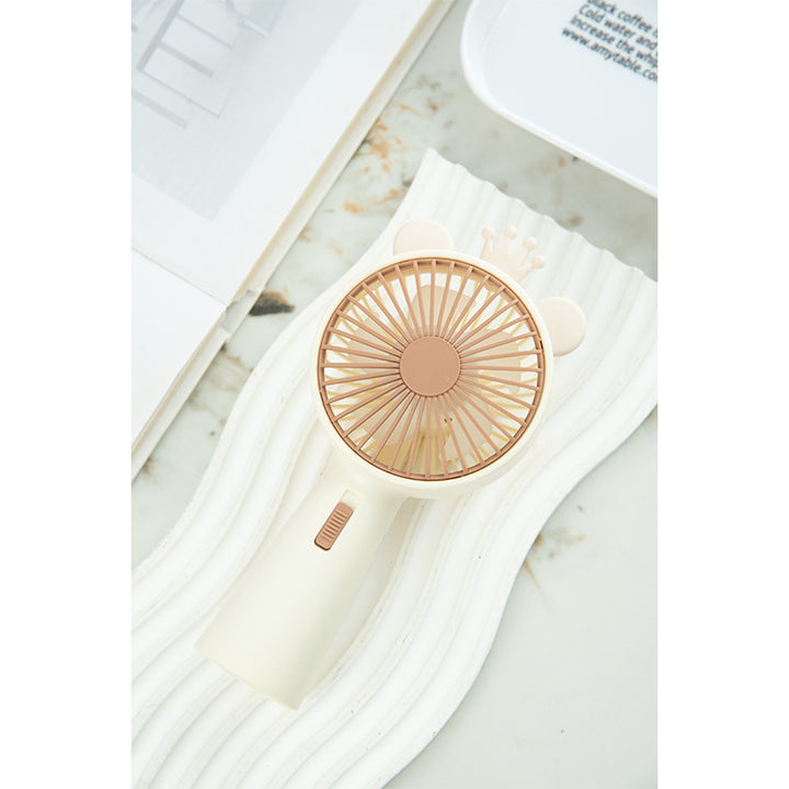 Portable Handheld Cooling Fan with Cute Antler Design Bowlift