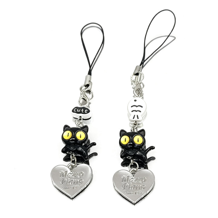 Cute Cat Charm Keychain Bowlift