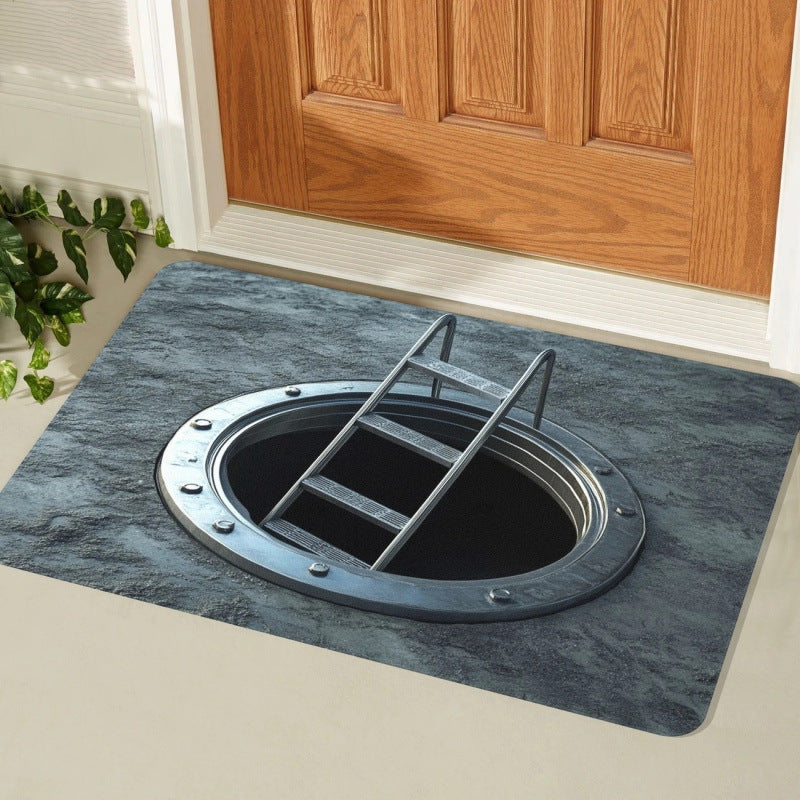 Artistic Swirl Area Rug Bowlift