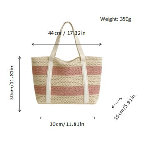 Stylish beach bag with structured design Bowlift