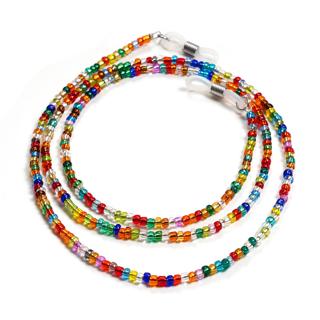 Colorful Beaded Eyewear Holder Bowlift