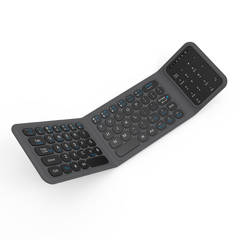 Portable Folding Bluetooth Keyboard Bowlift