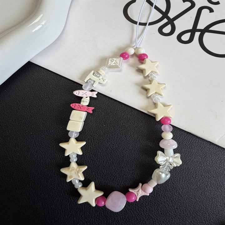 Coastal-Inspired Beaded Charm Necklace Bowlift