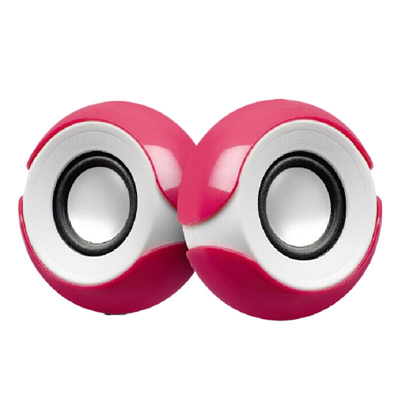 Portable Mini USB Multimedia Speakers Bowlift