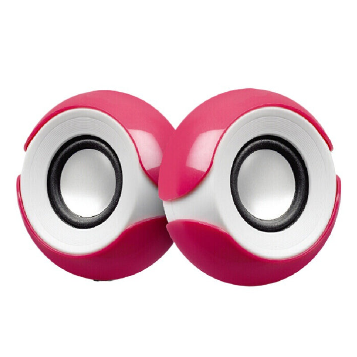 Portable Mini USB Multimedia Speakers Bowlift
