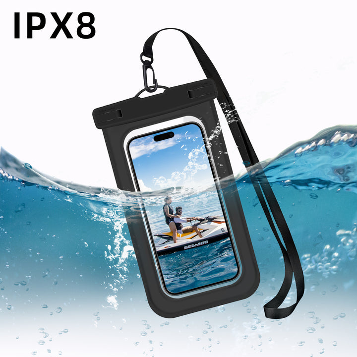 Waterproof Smartphone Case with Adjustable Holding Strap Bowlift