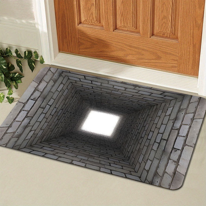 3D Optical Illusion Entrance Mat