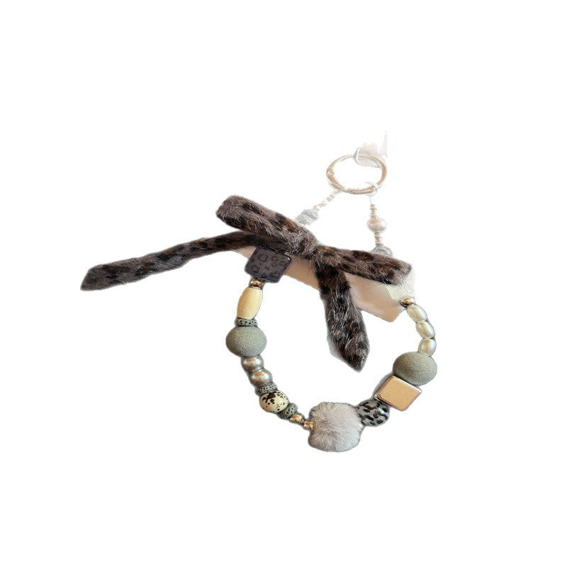 Decorative Bead Charm Keyring Bowlift