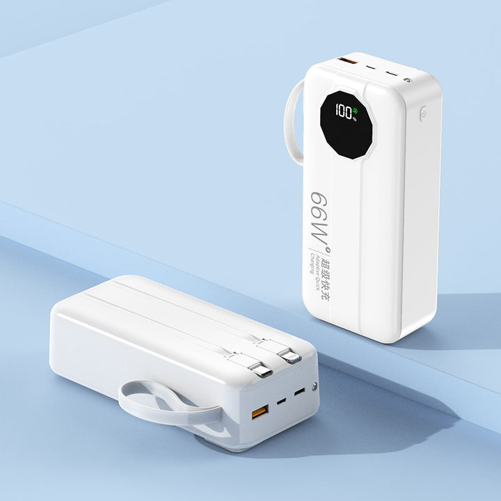 Portable power bank with high-performance fast charging function and digital display Bowlift