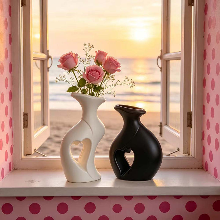 Decorative Ceramic Vase Bowlift