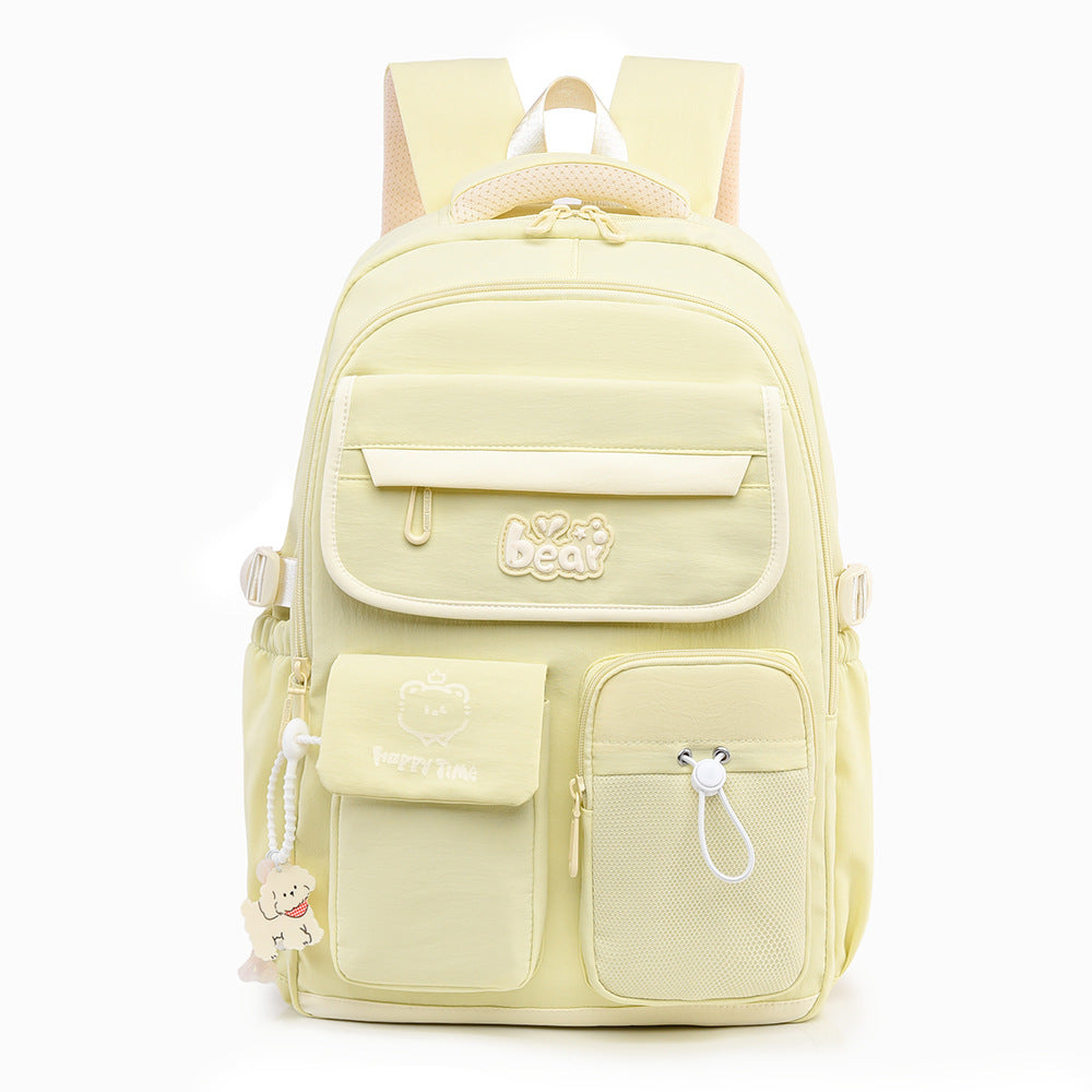 Playful Character-Themed Backpack Bowlift