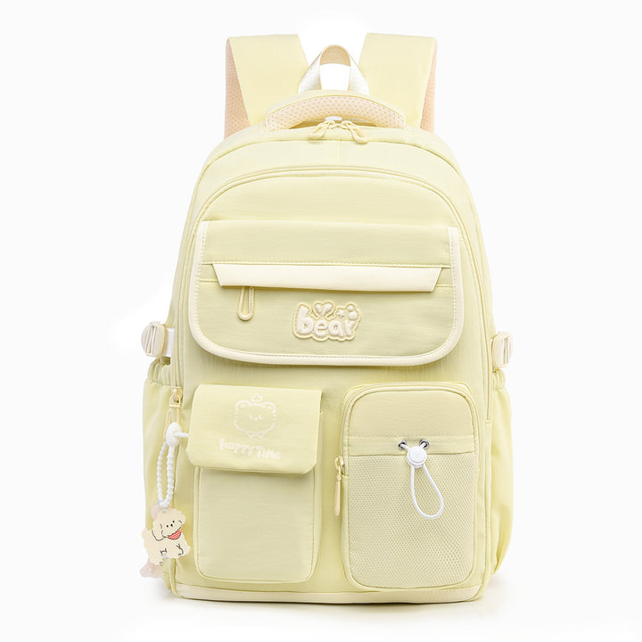 Playful Character-Themed Backpack Bowlift