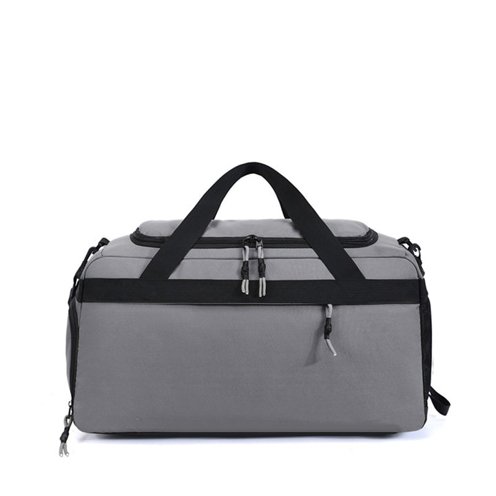Sporty travel bag with multiple organizational compartments Bowlift