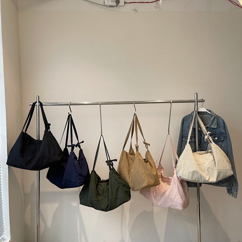 Textured Fabric Shoulder Hobo Bag Bowlift