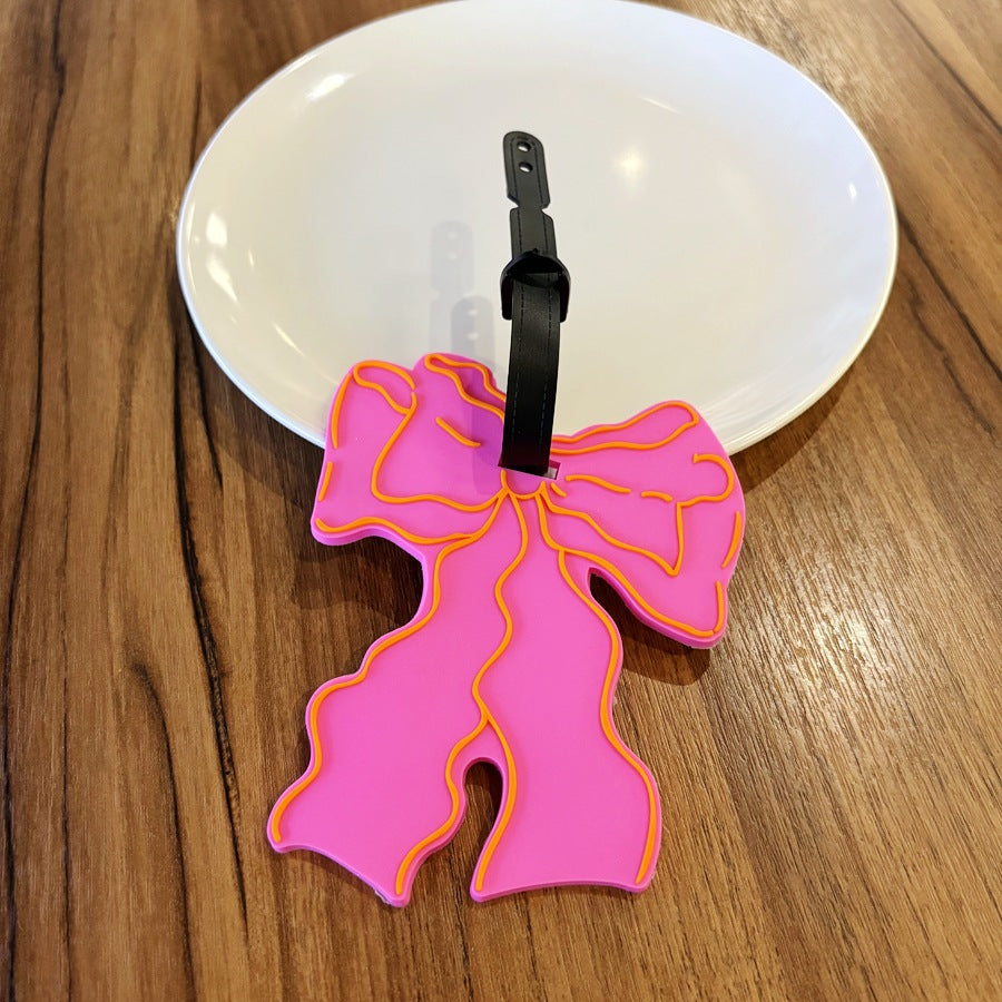 Silicone Bow-Shaped Luggage Tag Bowlift