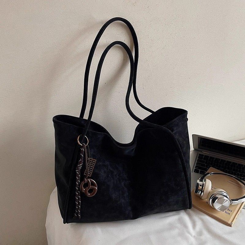 Chic Oversized Leather Tote Bag Bowlift