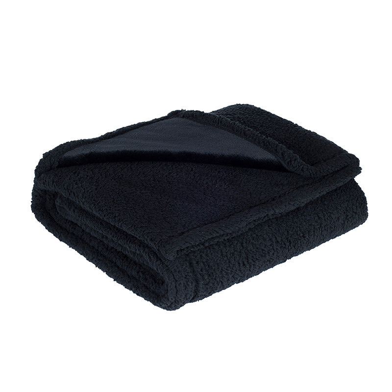 Reversible Sherpa Fleece Throw Blanket With Plush Microfleece Face And Thick Faux Shearling Backing