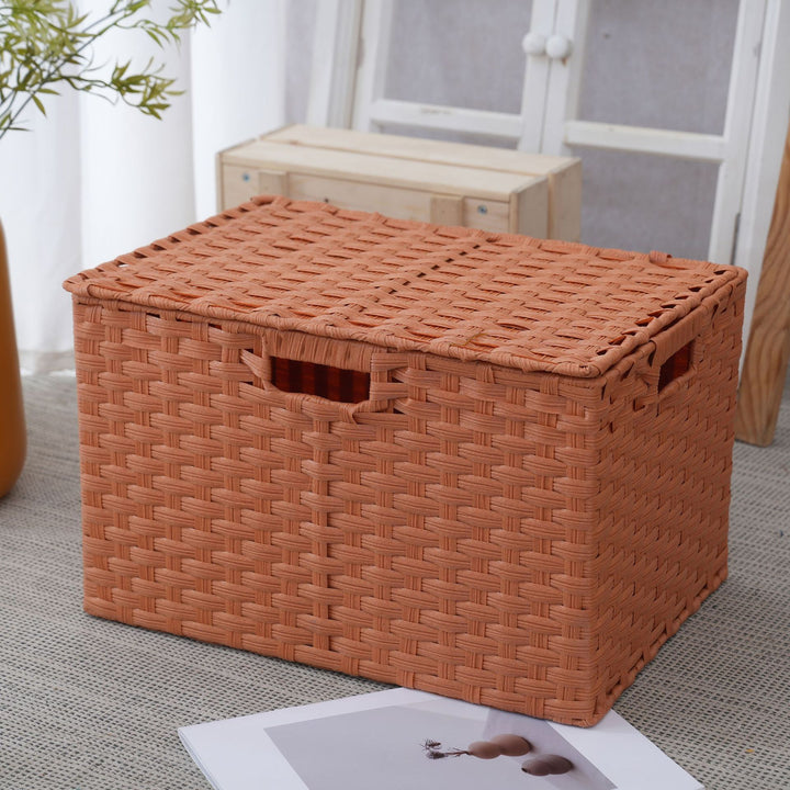 Storage box made of sturdy braided material Bowlift