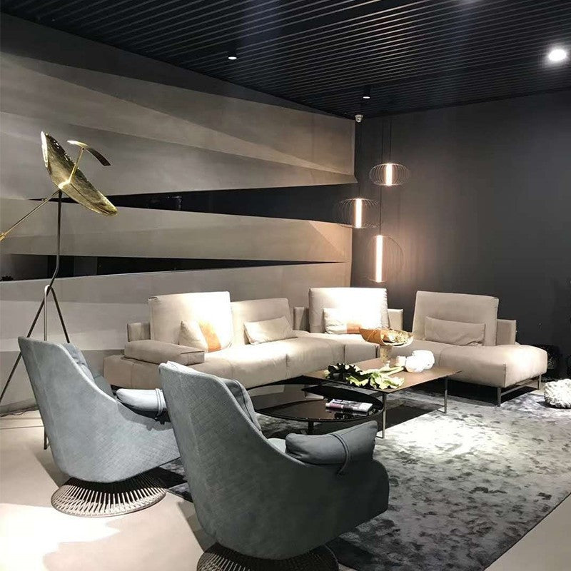 Artistic Floor Lamp with Sculptural Design