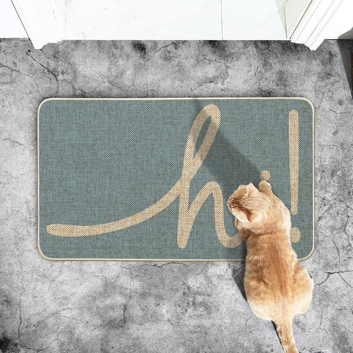 Decorative Welcome Floor Mat Bowlift