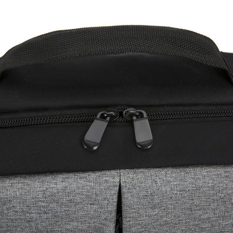 Multi-Compartment Travel Backpack with Detachable Pouch Bowlift