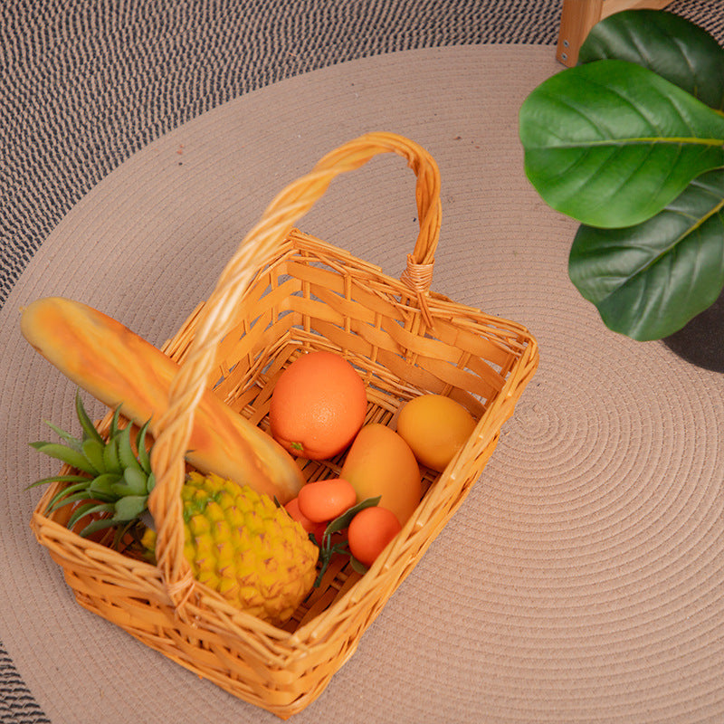 Handwoven Storage Basket Set Bowlift