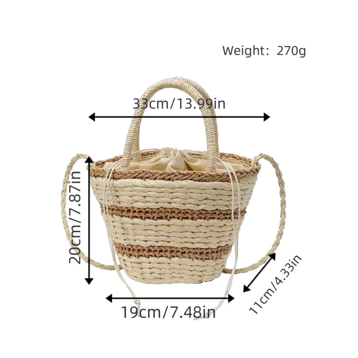 Braided Summer Handbag Bowlift