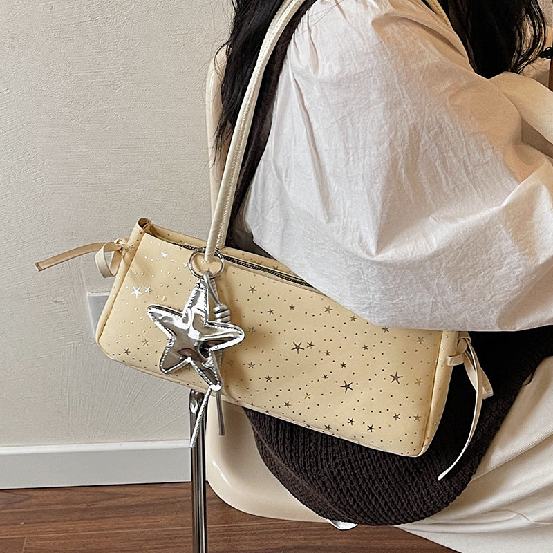 Star-Embellished Handbag