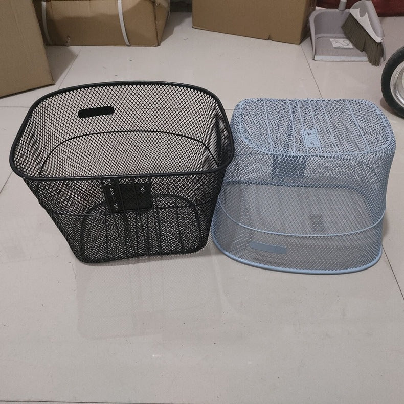 Lightweight Bicycle Wire Basket Bowlift