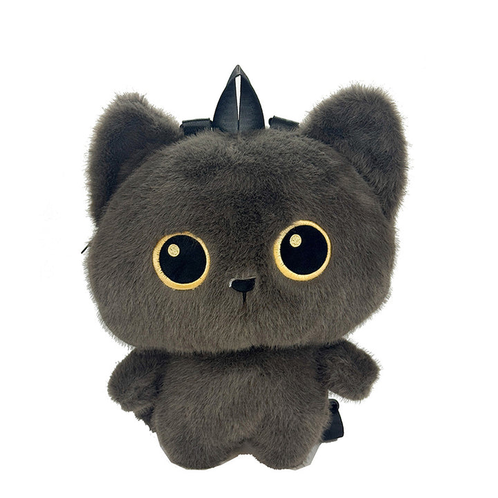 Cute Plush Cat Backpack Bowlift