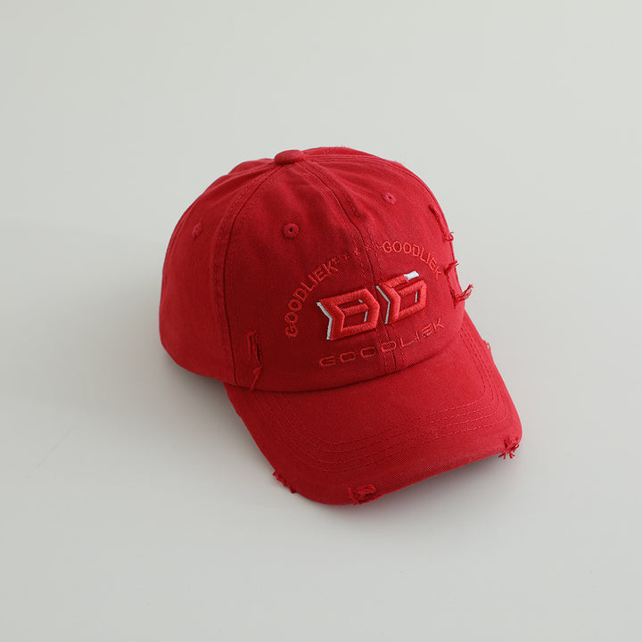 Unisex Distressed Graphic Baseball Cap Bowlift