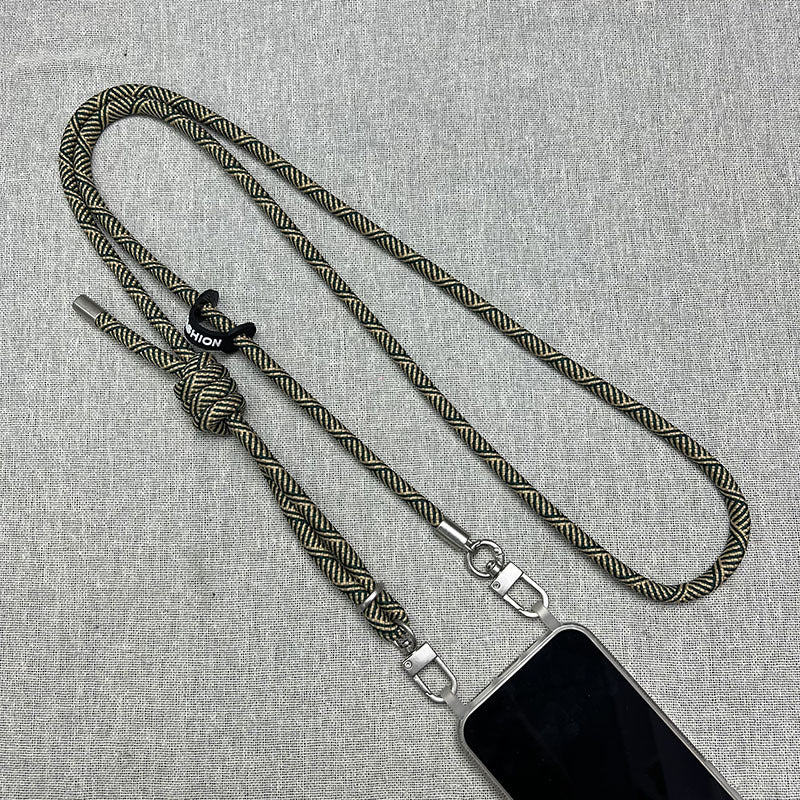 Adjustable Phone Lanyard Strap with Metal Clips Bowlift