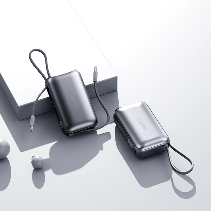 Portable power bank with innovative charging function and portable design Bowlift
