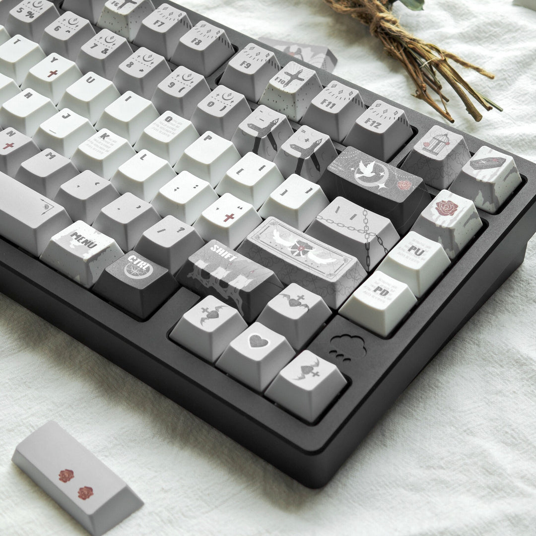 Artistic Keycap Mechanical Keyboard Bowlift